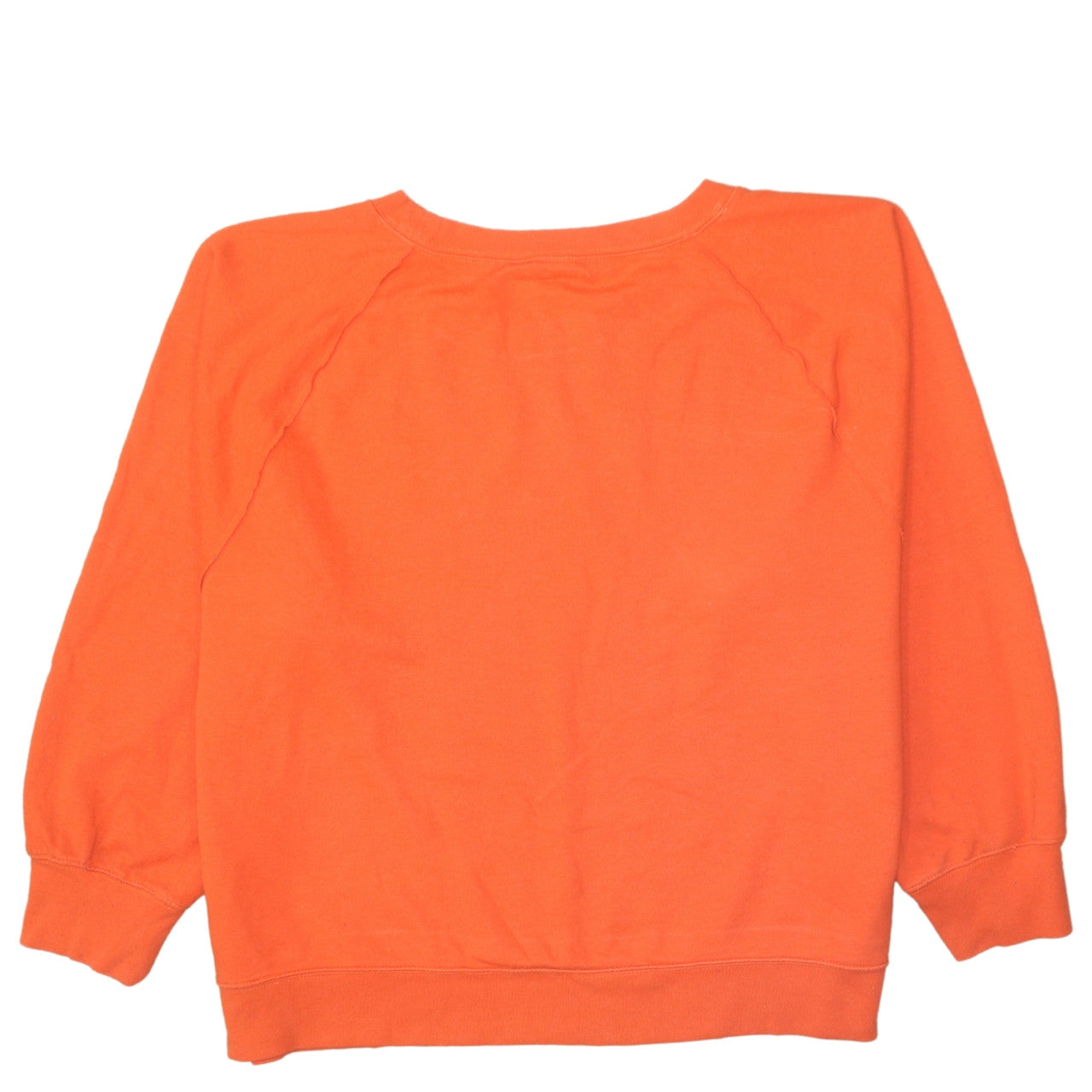GAP Womens Orange Crew Neck Pullover Sweatshirt XL