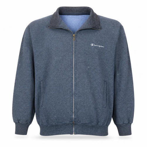 Champion Mens Blue XL Track Jacket Fleece Full Zip Activewear