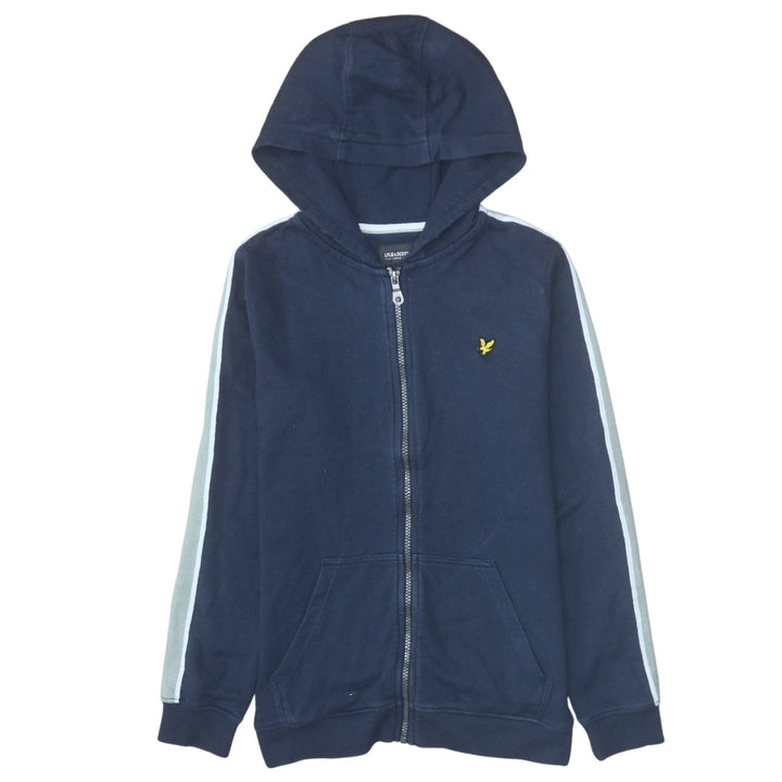 Lyle & Scott Boys Blue Full Zip Hoodie 12-13 Years Cotton Blend