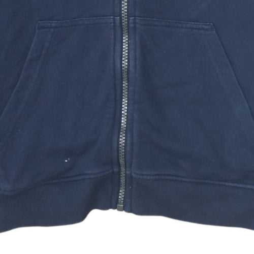 Lyle & Scott Boys Blue Full Zip Hoodie 12-13 Years Cotton Blend