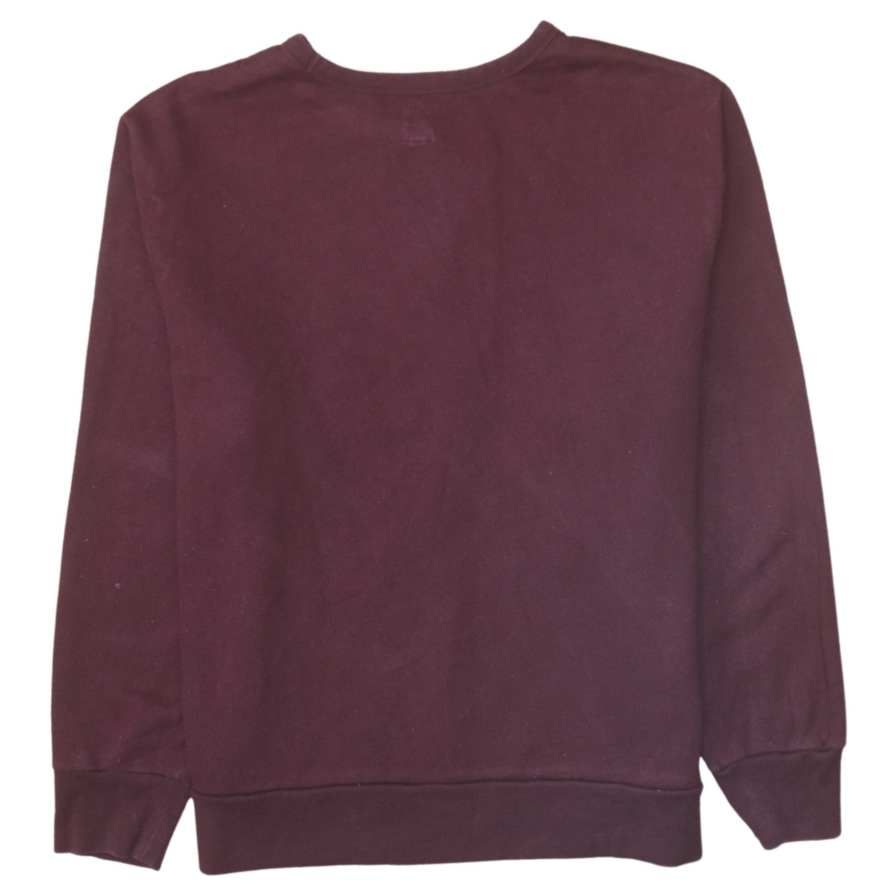 GAP Womens Burgundy Logo Pullover Sweatshirt XL Cotton Blend