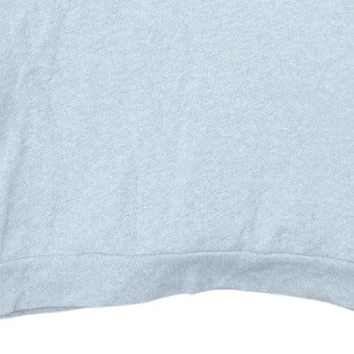 Calvin Klein Jeans Men's Grey Logo Sweatshirt L Pullover Crew Neck