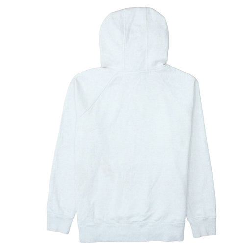 Under Armour Mens White L Pullover Hoodie Fleece Sweatshirt