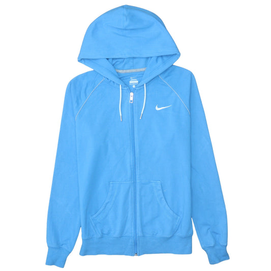 Nike Men's Blue Full Zip Hoodie Size M Sportswear Sweatshirt