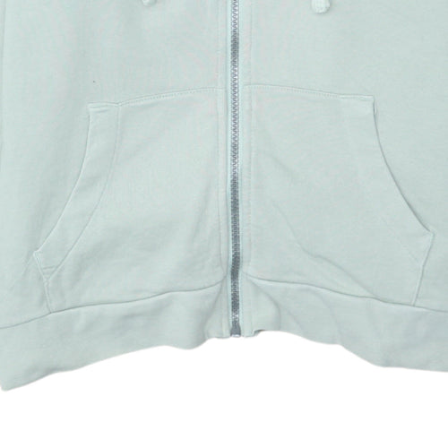 U.S. Polo Assn. Women Sage Full Zip Hoodie Size S Cotton Casual