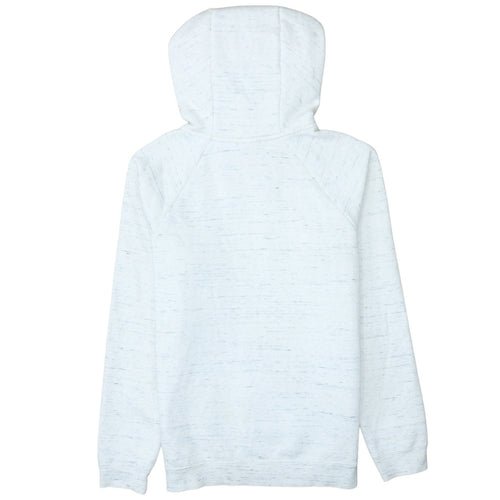 Nike Men's White XS Pullover Hoodie with Logo Graphic Print
