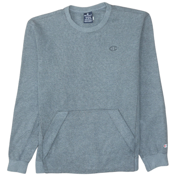 Champion Men's Grey Medium Crew Neck Pullover Sweatshirt