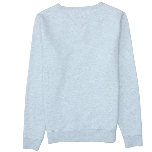 Tommy Hilfiger Men's Grey Crew Neck Cotton Pullover Sweatshirt M