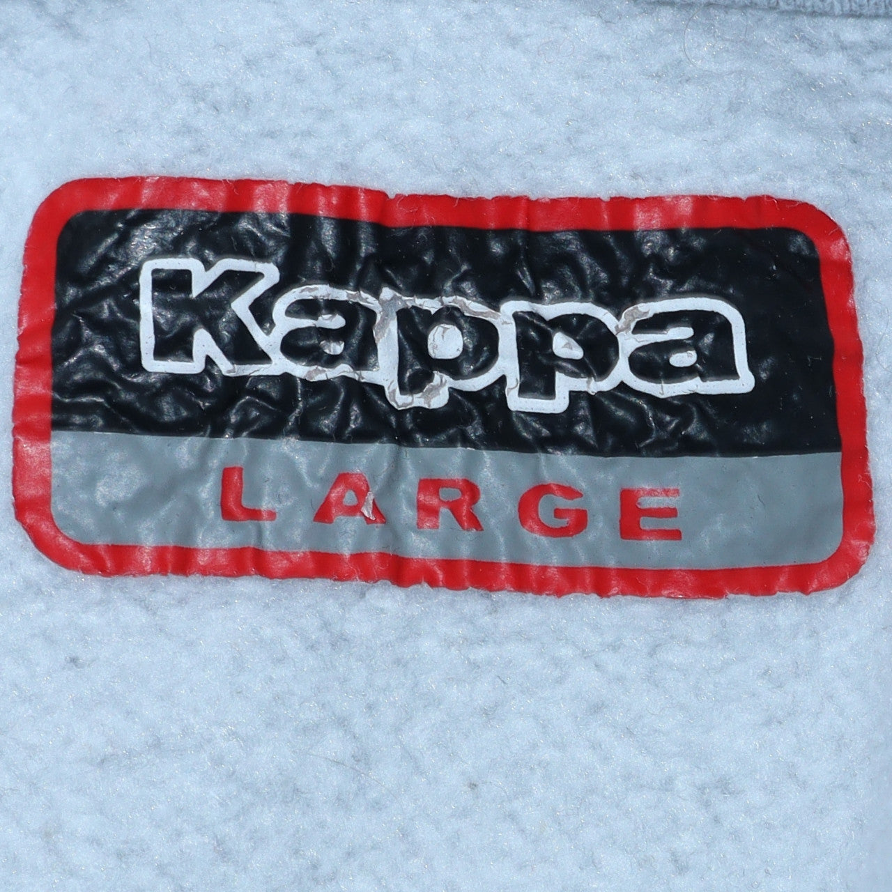 Kappa Mens Grey Full Zip Hoodie Size L Sports Style
