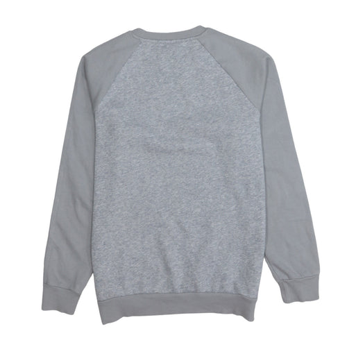 Adidas Boys Grey Pullover Sweatshirt 13-14 Years Crew Neck Fleece Jumper