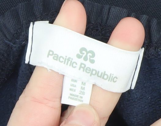 Pacific Republic Men's Navy Blue Medium Jogger Sweatpants
