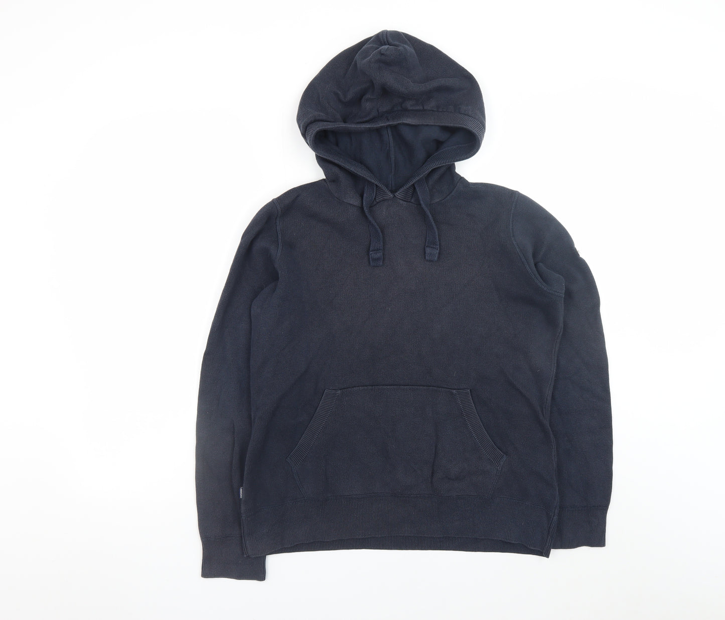 Superdry Studios Women Navy Blue Pullover Hoodie Size 10