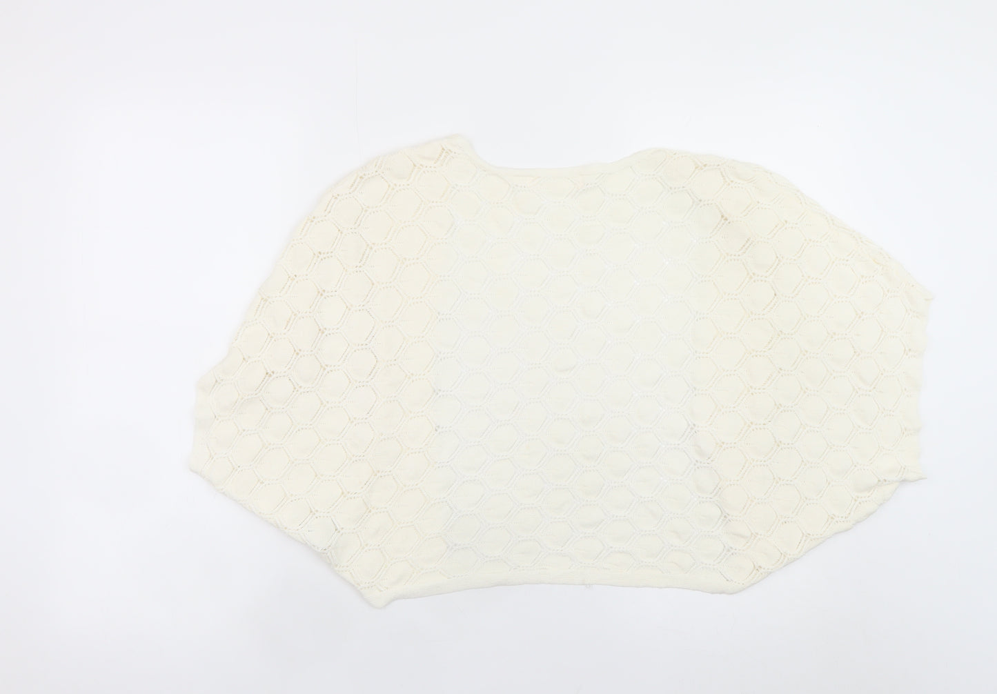Grace Karin Women’s Ivory Open-Knit Shrug S Lightweight Viscose
