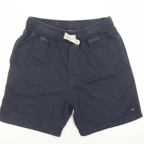Tommy Hilfiger Men's Blue Sweat Shorts M Regular Fit Casual Style