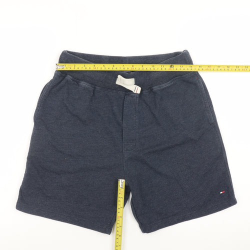 Tommy Hilfiger Men's Blue Sweat Shorts M Regular Fit Casual Style