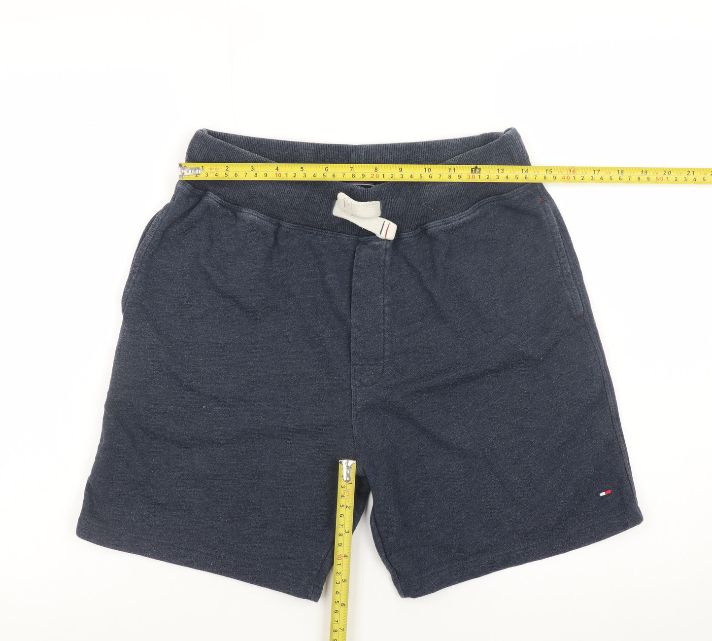 Tommy Hilfiger Men's Blue Sweat Shorts M Regular Fit Casual Style