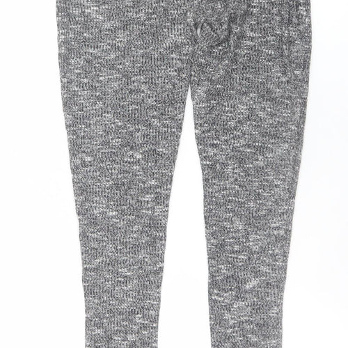 Gymshark Womens Grey XS Jogger Trousers Knit Stretch Comfort Fit