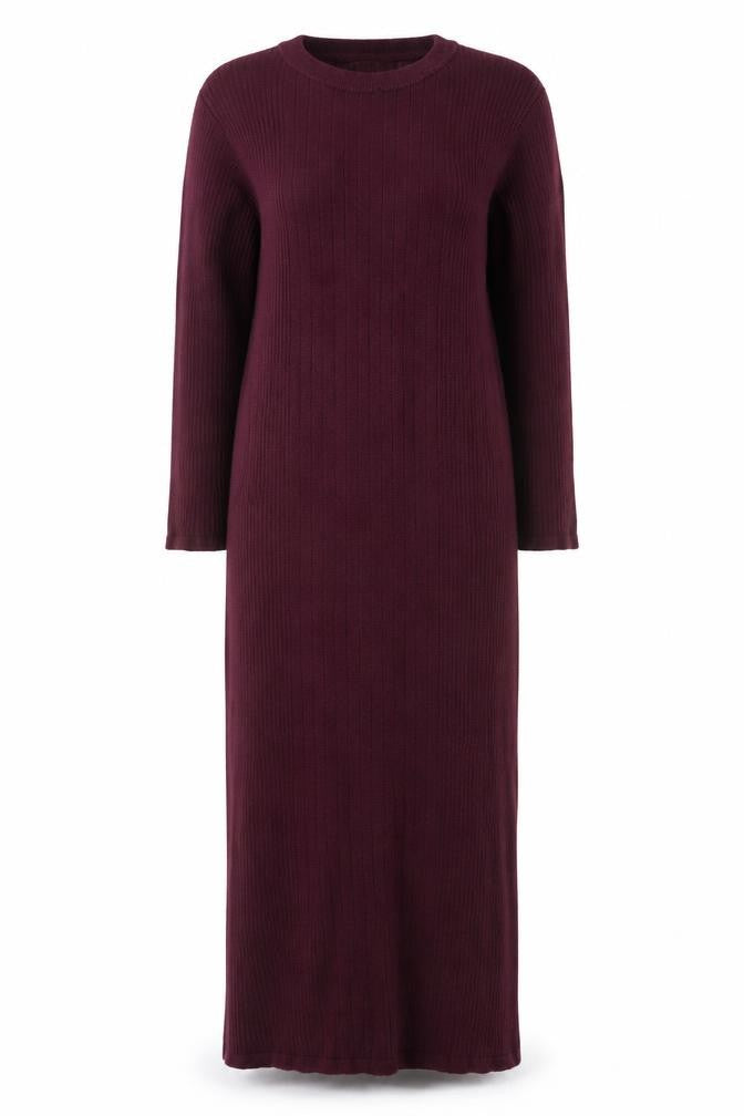 JoJo Maman Bébé Women's Red Knit Maternity Bodycon Dress M