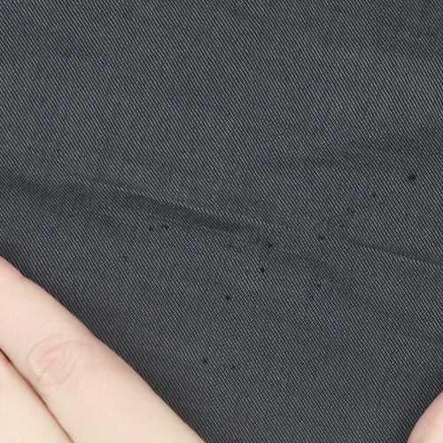 Next Men's Grey Wool Dress Pants Trousers 34W 31L Classic Fit