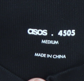ASOS 4505 Women's Black High Rise Seamless Leggings Size M
