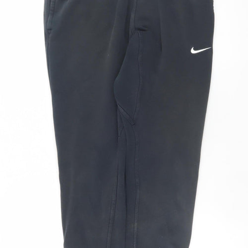Nike Men's Black M Jogger Sweatpants Elastic Waist Tapered Fit