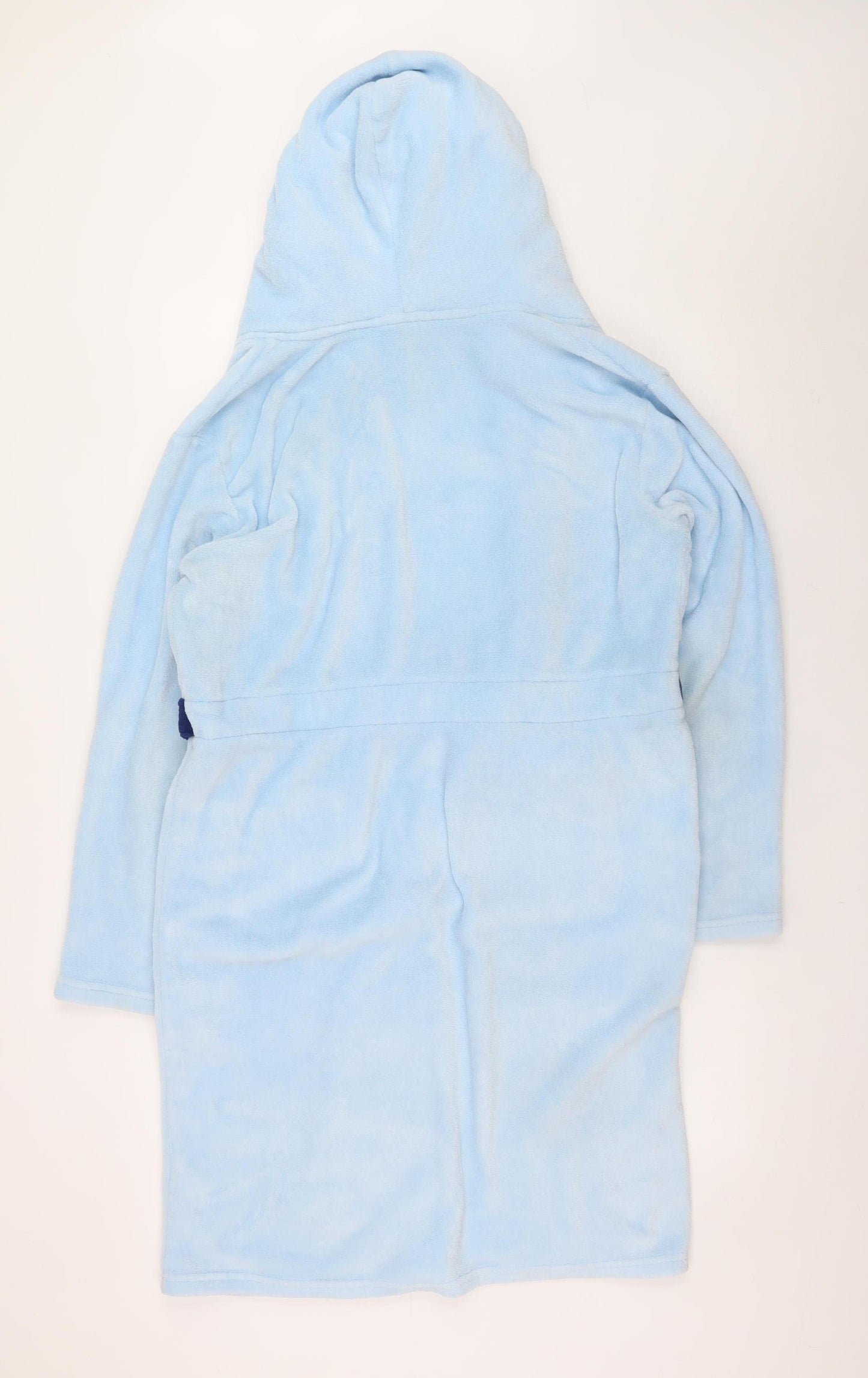 Manchester City Boys Blue Fleece Hooded Robe 13-14 Years
