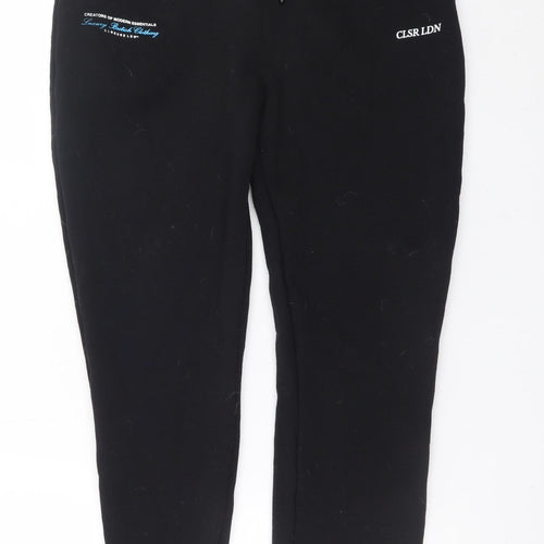 Closure LDN Men's Black Jogger Sweatpants Size S Casual Tapered