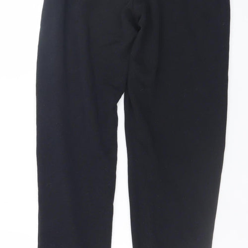Nike Men's Black XS Jogger Trousers Cotton Fleece Sweatpants