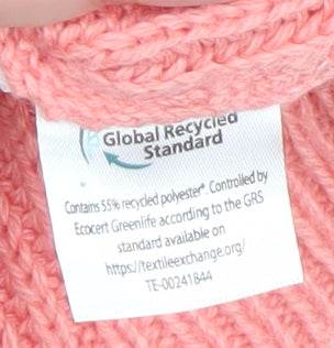 Damart Women's Pink Crew Neck Knit Pullover Jumper Size S 10/12