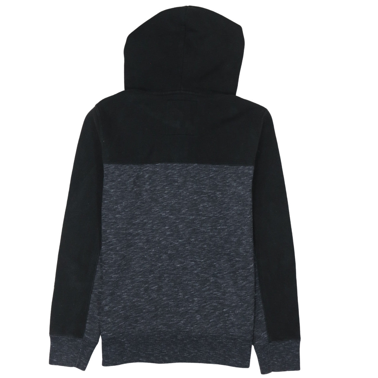 Hollister Men's Black Pullover Hoodie Small 1/4 Zip Fleece Sweatshirt