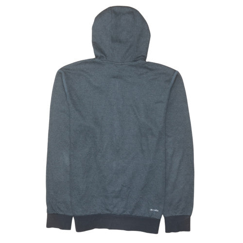 Adidas Men’s Grey Full Zip Hoodie S Regular Fit Sportswear