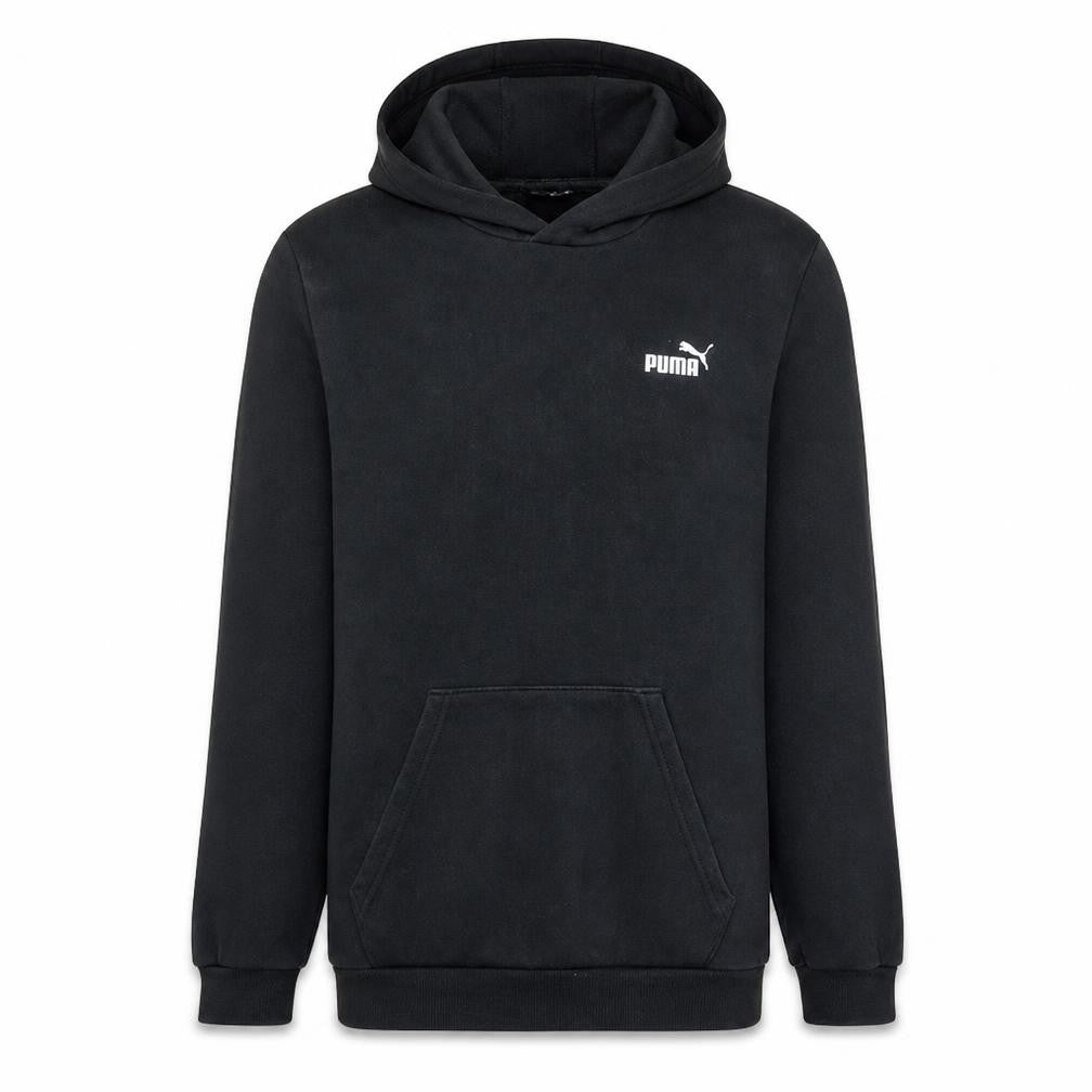 Puma Boys Black XL Hoodie Pullover Fleece Lined Casual Sweatshirt