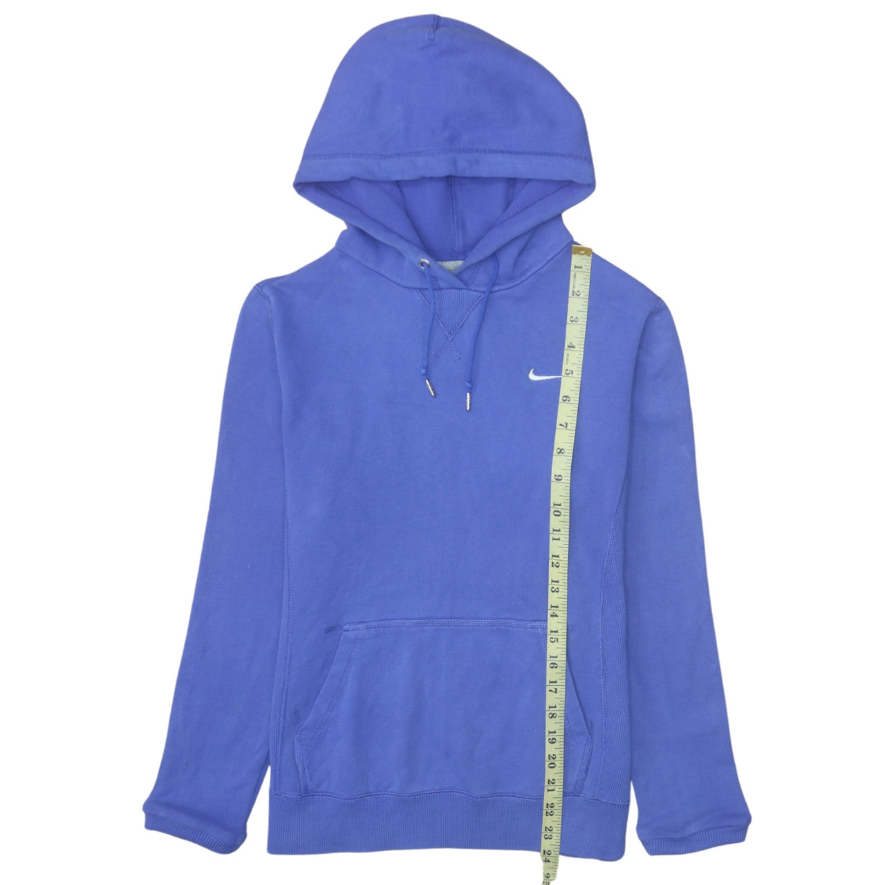 Nike Women's Blue Pullover Hoodie Medium Cotton Athletic Dept