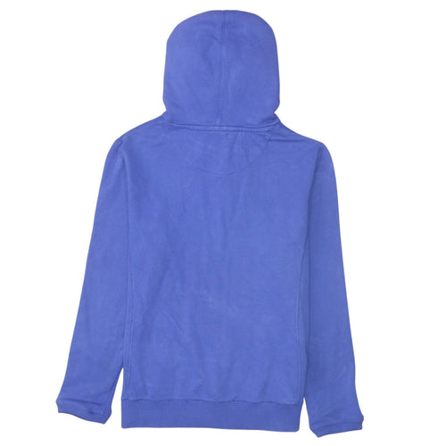 Nike Women's Blue Pullover Hoodie Medium Cotton Athletic Dept