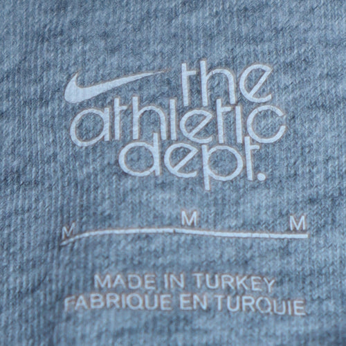 Nike Women's Blue Pullover Hoodie Medium Cotton Athletic Dept
