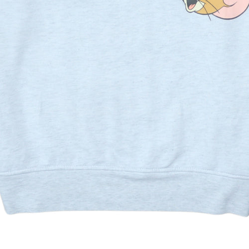 Primark Women’s Light Grey Tom and Jerry XS Pullover Sweatshirt