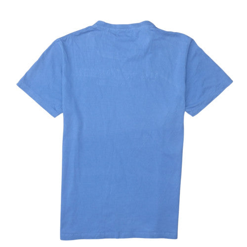 U.S. Polo Assn. Men's Blue Cotton Crew Neck Short Sleeve T-Shirt L