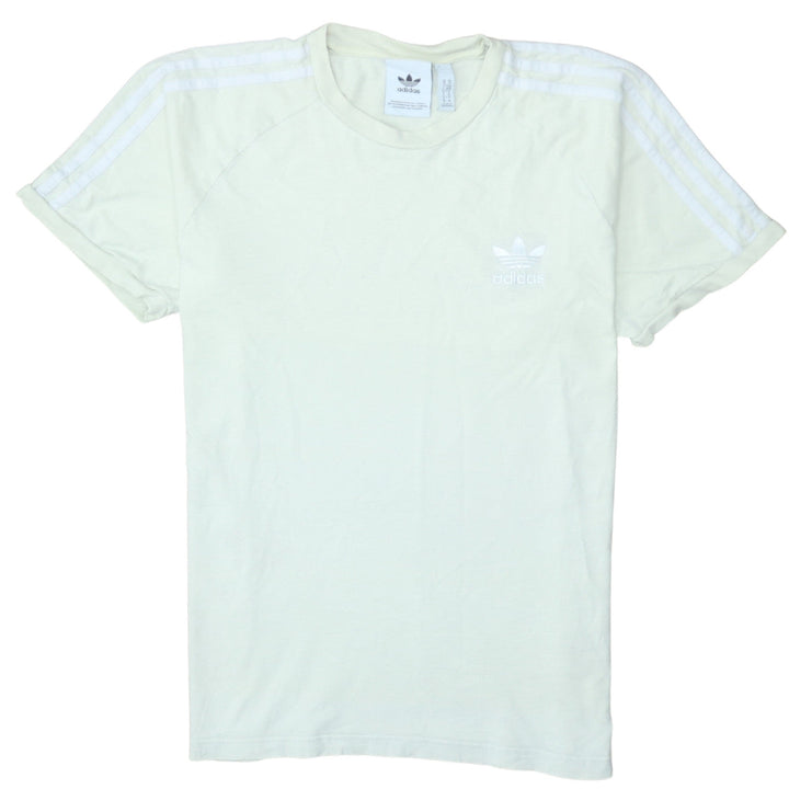 Adidas Men's White Short Sleeve Crew Neck Sports T-Shirt M