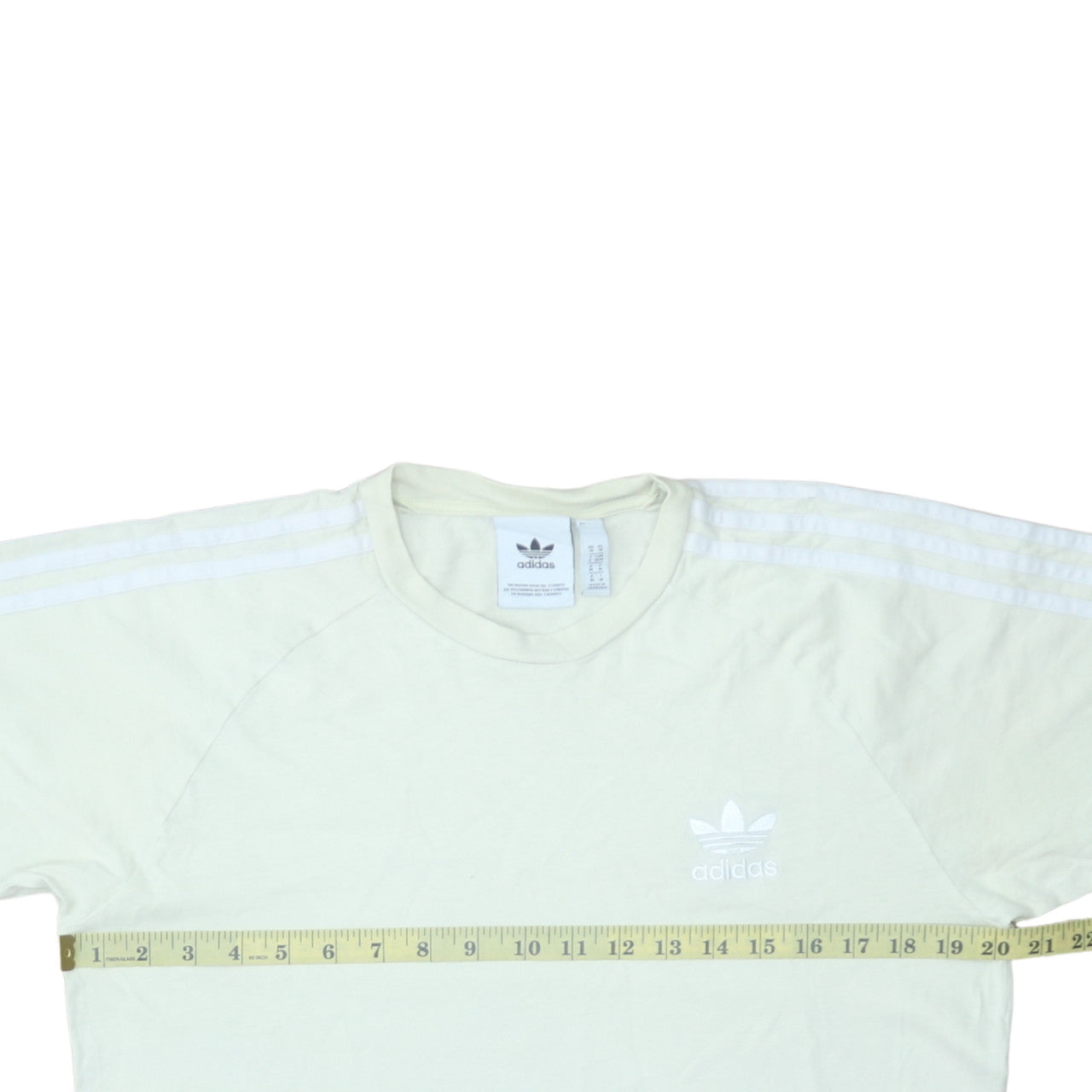 Adidas Men's White Short Sleeve Crew Neck Sports T-Shirt M