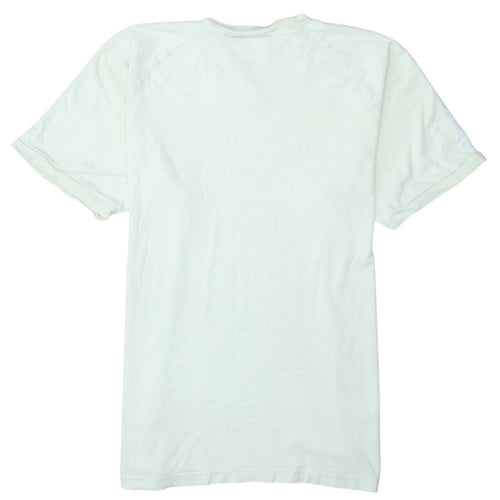 Adidas Men's White Short Sleeve Crew Neck Sports T-Shirt M