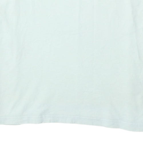 Adidas Men's White Short Sleeve Crew Neck Sports T-Shirt M