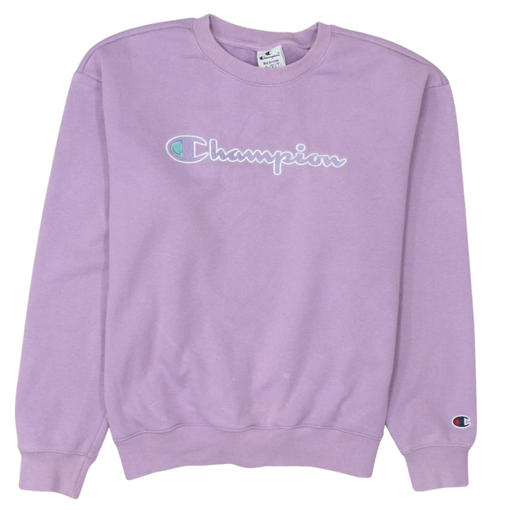 Champion Women’s Purple Crew Neck Pullover Sweatshirt Size M
