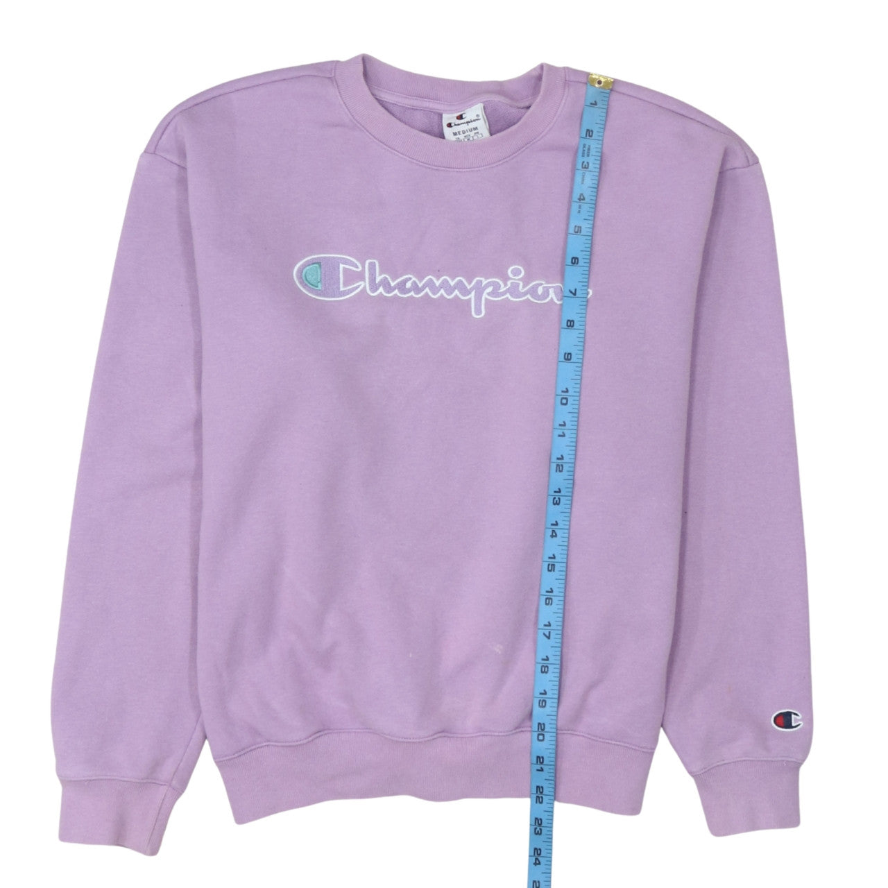 Champion Women’s Purple Crew Neck Pullover Sweatshirt Size M