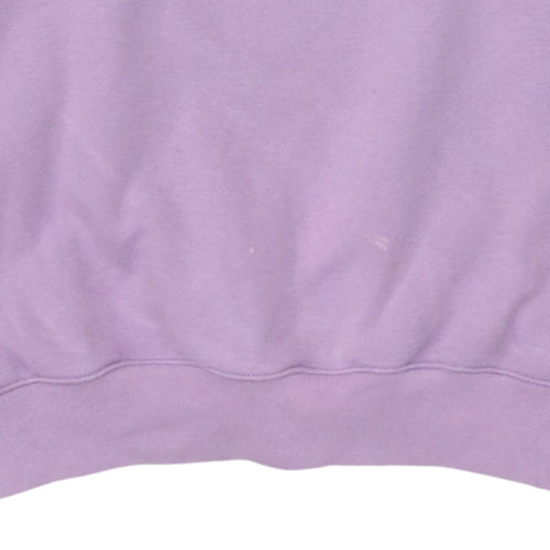 Champion Women’s Purple Crew Neck Pullover Sweatshirt Size M