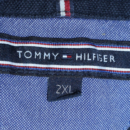 Tommy Hilfiger Men's Blue 2XL Classic Cotton Polo Shirt