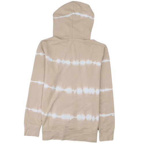 GAP Women Beige Tie-Dye Pullover Hoodie Size M Cotton Blend