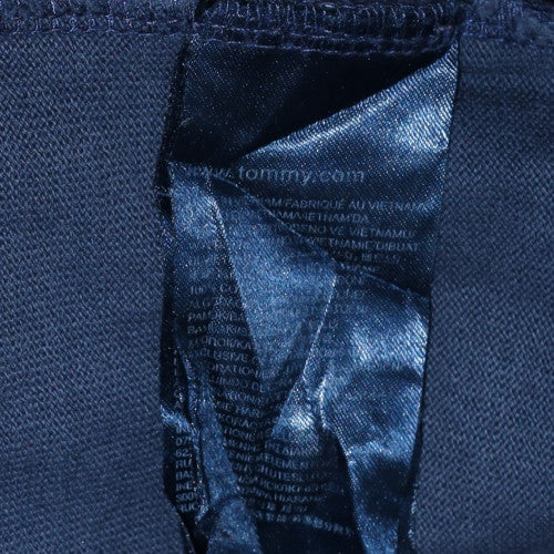 Tommy Hilfiger Men's Blue Long Sleeve Polo Shirt M Classic Fit