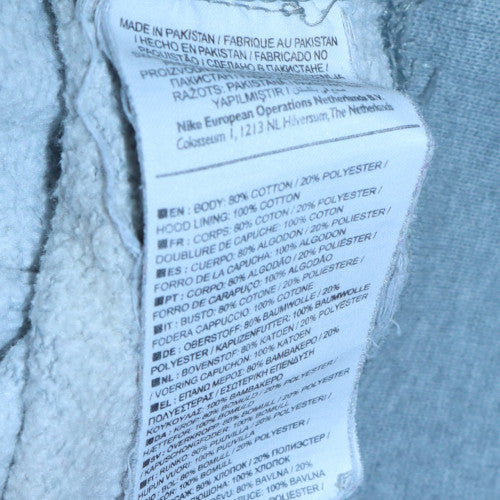 Ellesse Womens Light Blue XS Pullover Hoodie Cotton Blend Casual