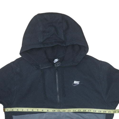 Nike Men's Black 1/2 Zip Hoodie Size M Fleece Sportswear