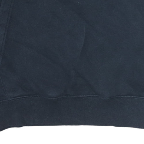 Nike Men's Black 1/2 Zip Hoodie Size M Fleece Sportswear